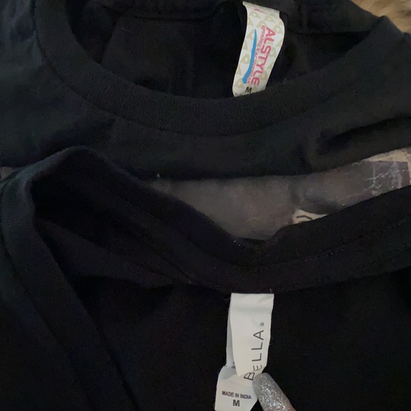 Harley Davidson & Moët fitted tshirt lot S-M - Picture 9 of 9